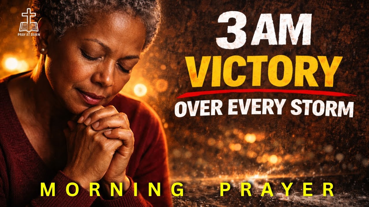 3AM Prayer to Rise Above Every Storm and Claim Victory in Jesus | Deep Morning Prayer