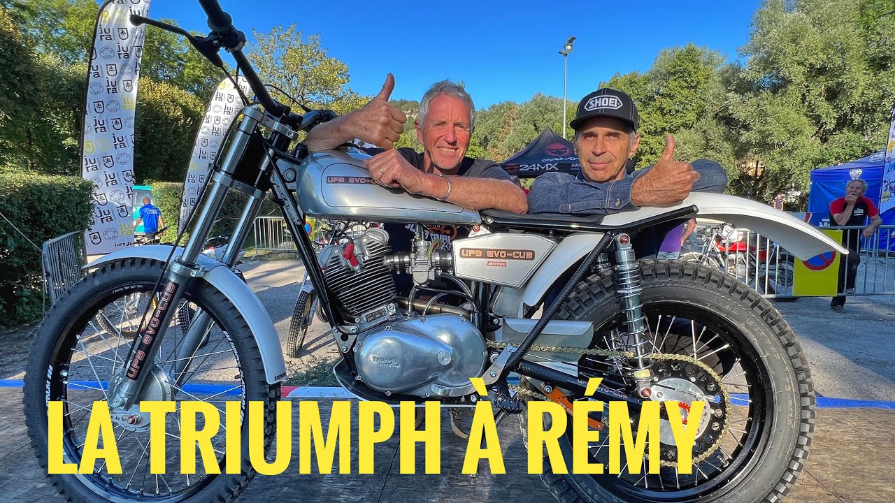 La Triumph à Rémy !