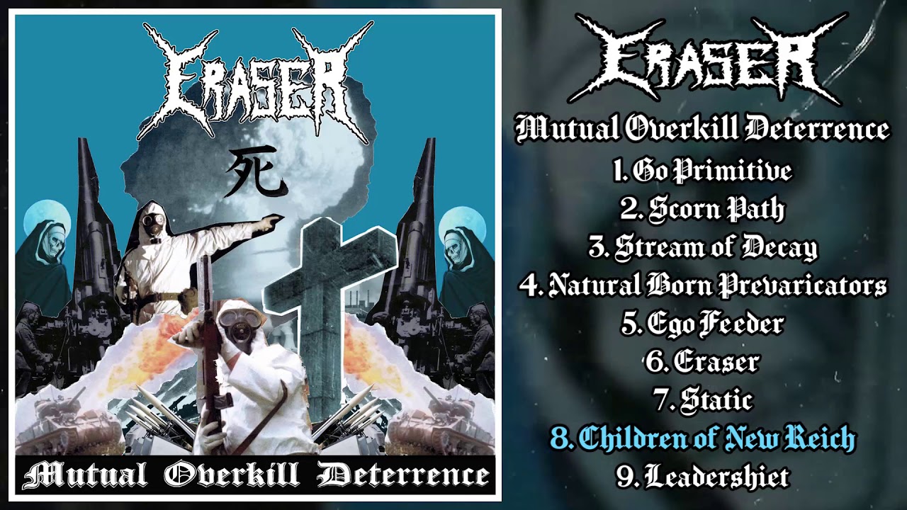 Eraser - Mutual Overkill Deterrence LP FULL ALBUM (2020 - Grindcore)