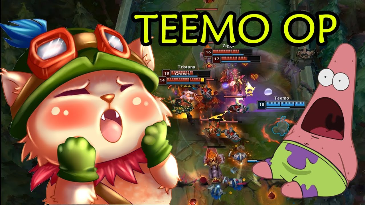 TEEMO TRUCO || TEEMO LEAGUE OF LEGENDS 
