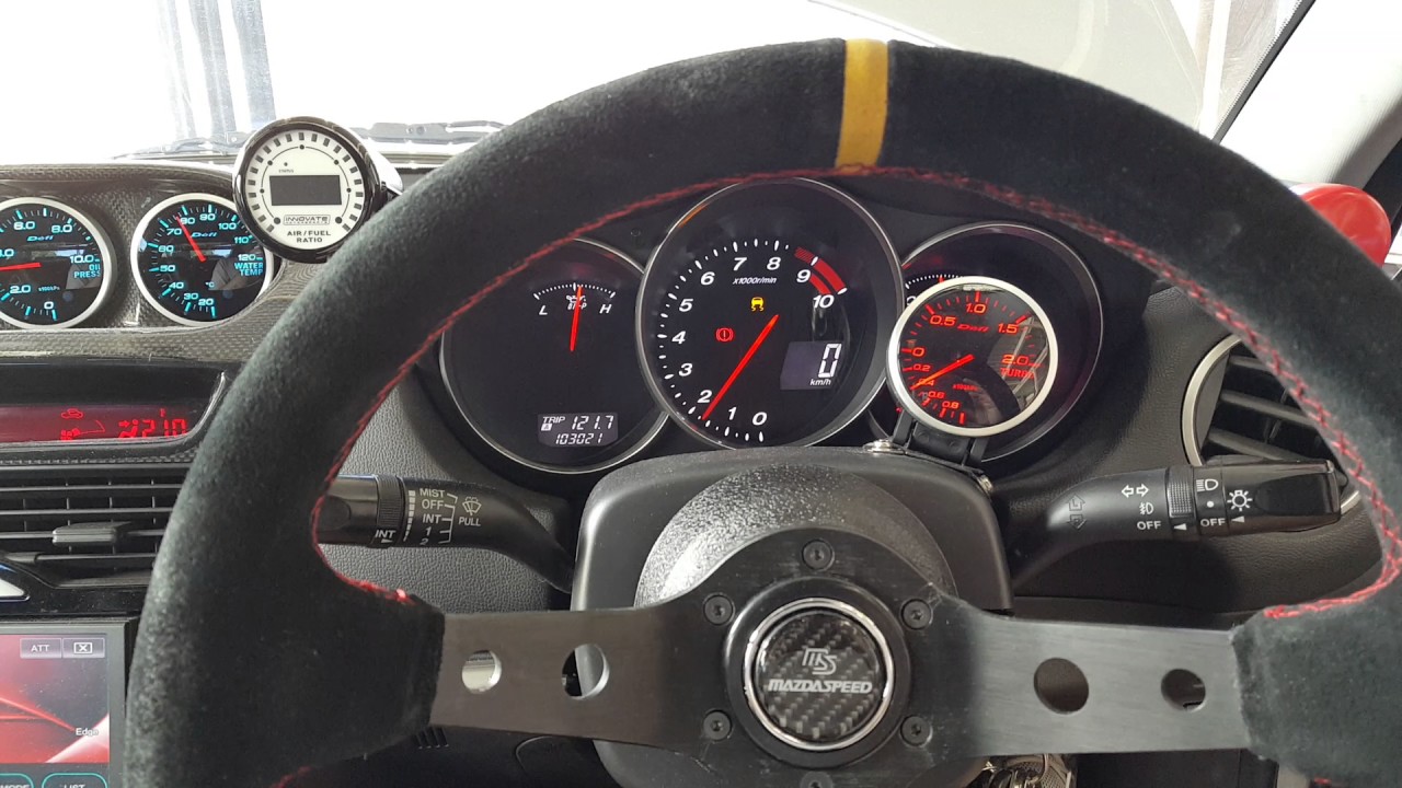 Bridge port hybrid pp exhaust renesis engine warmed up rev to 4,500