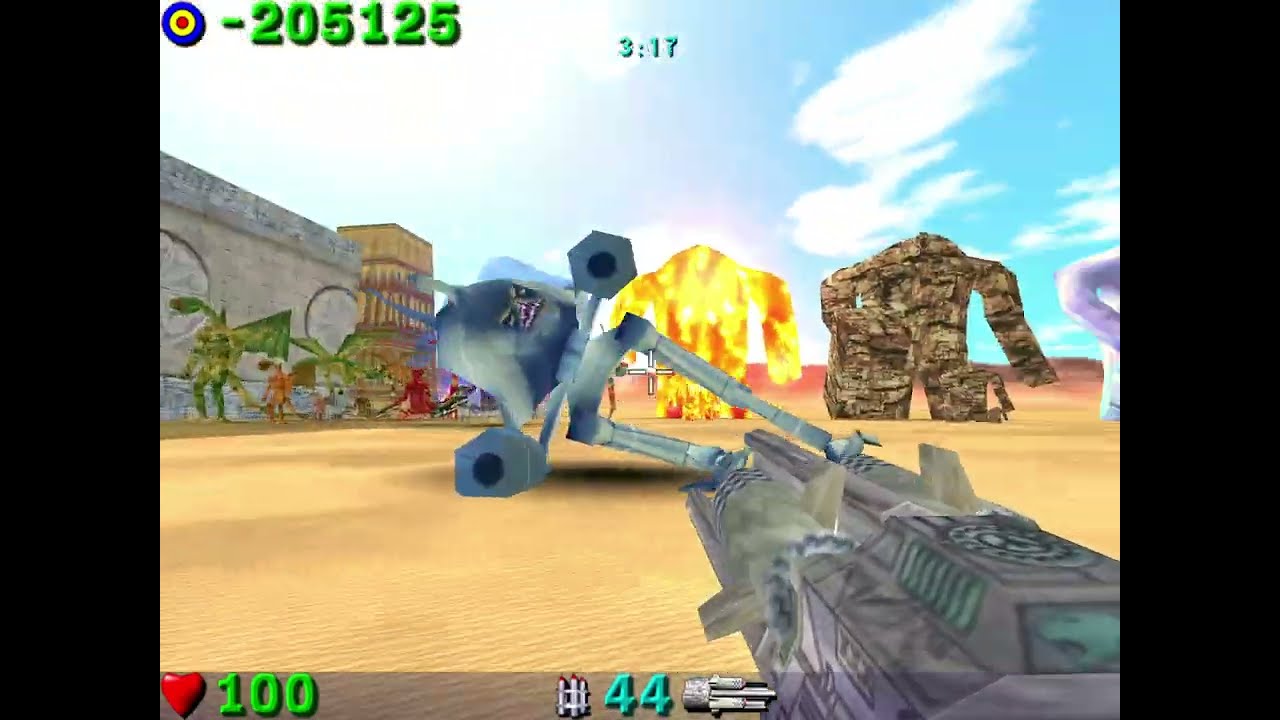 Release of editing Serious Sam Alpha with Cannon Spawn Trainer + All Monsters & Weapons review
