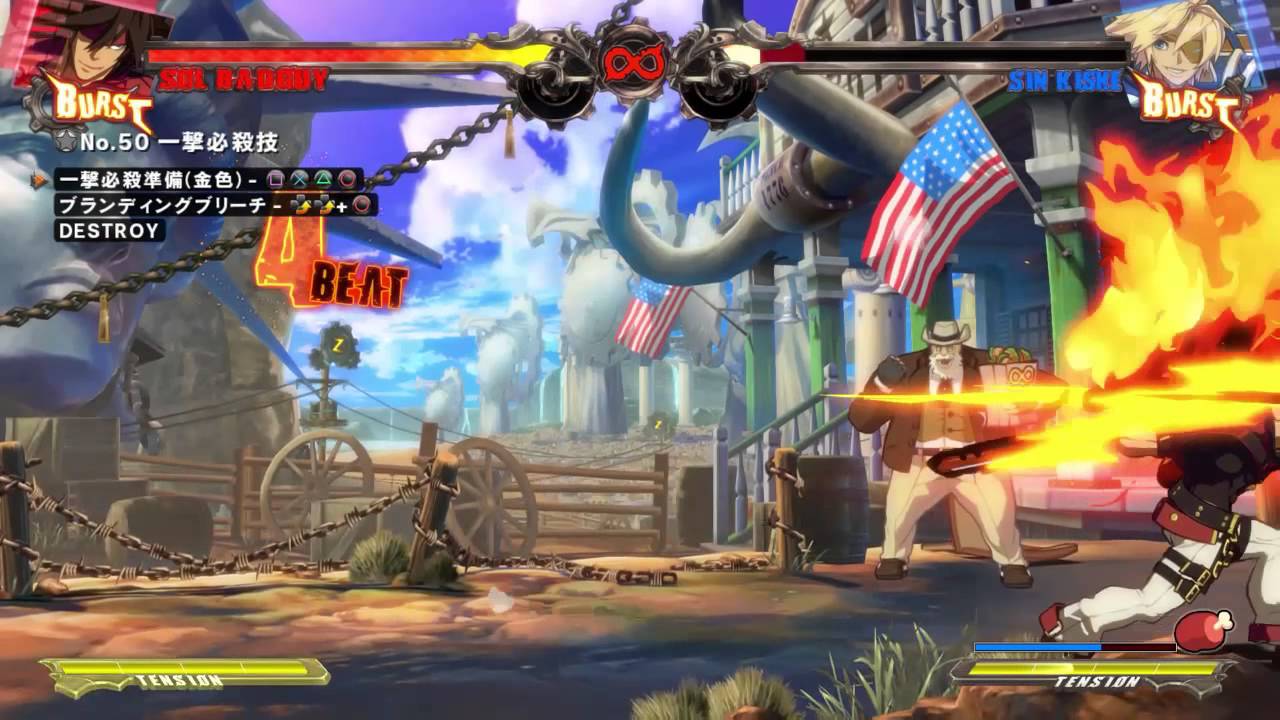 Guilty Gear Xrd Demo - Sol Combo Video