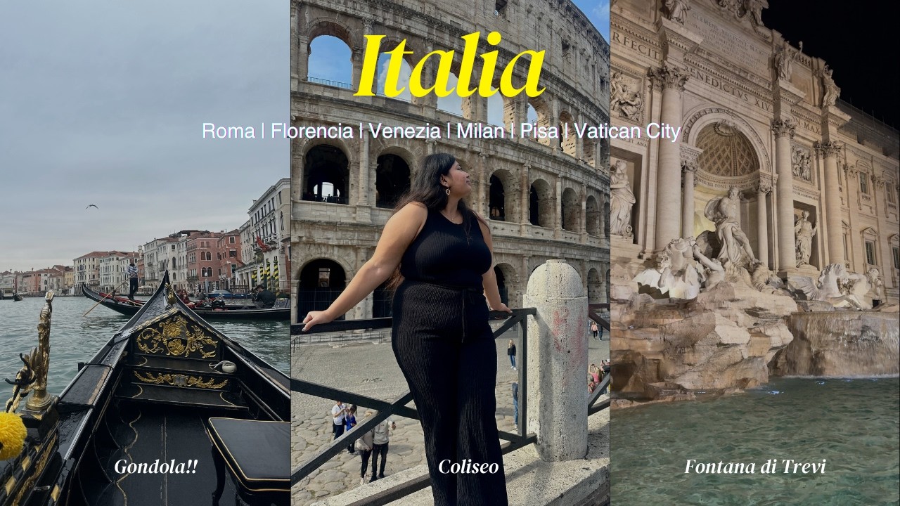 Fui a Italia! Roma, Florencia, Venezia, Milán, Pisa y Vatican City