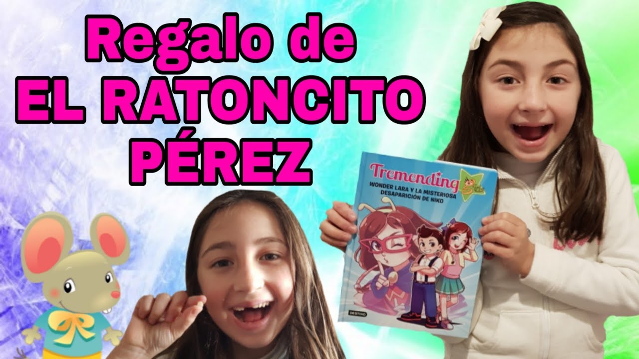 LIBRO TREMENDING GIRLS - WONDER LARA -  Regalo del RATONCITO PÉREZ!! - PEQUEÑILANDIA