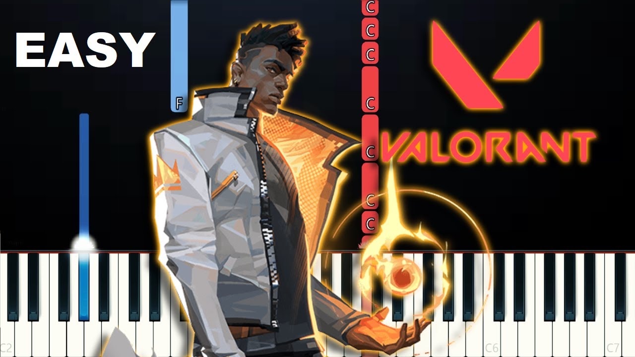 VALORANT - Die For You (EASY Piano Tutorial)