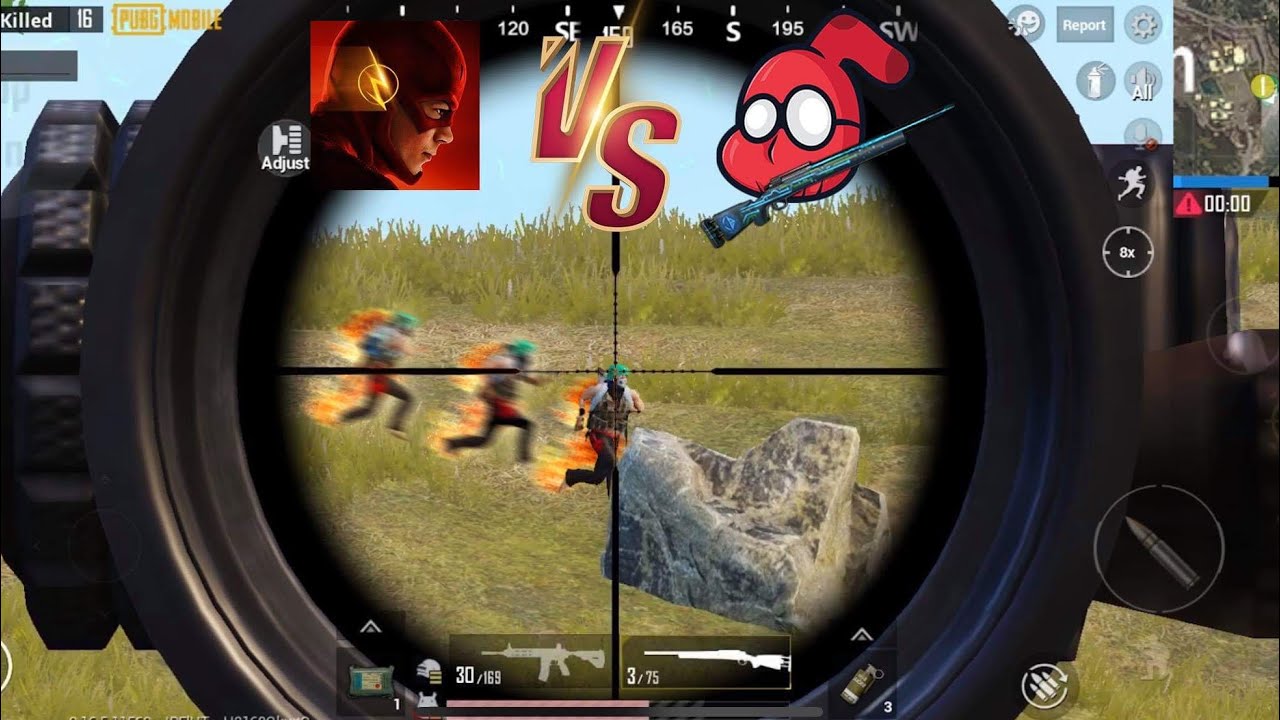Sniper Spoidermon vs FLASH | PUBG Mobile