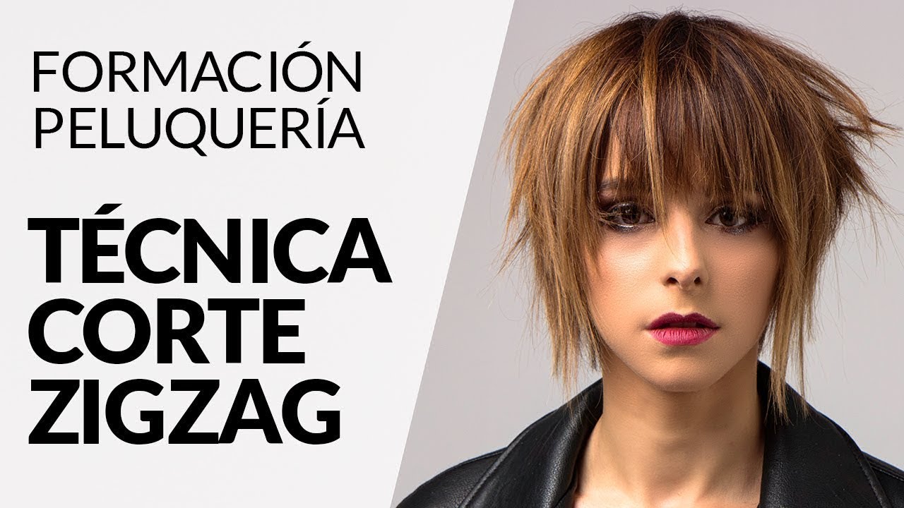 Como cortar el pelo - t&eacute;cnica corte zigzag