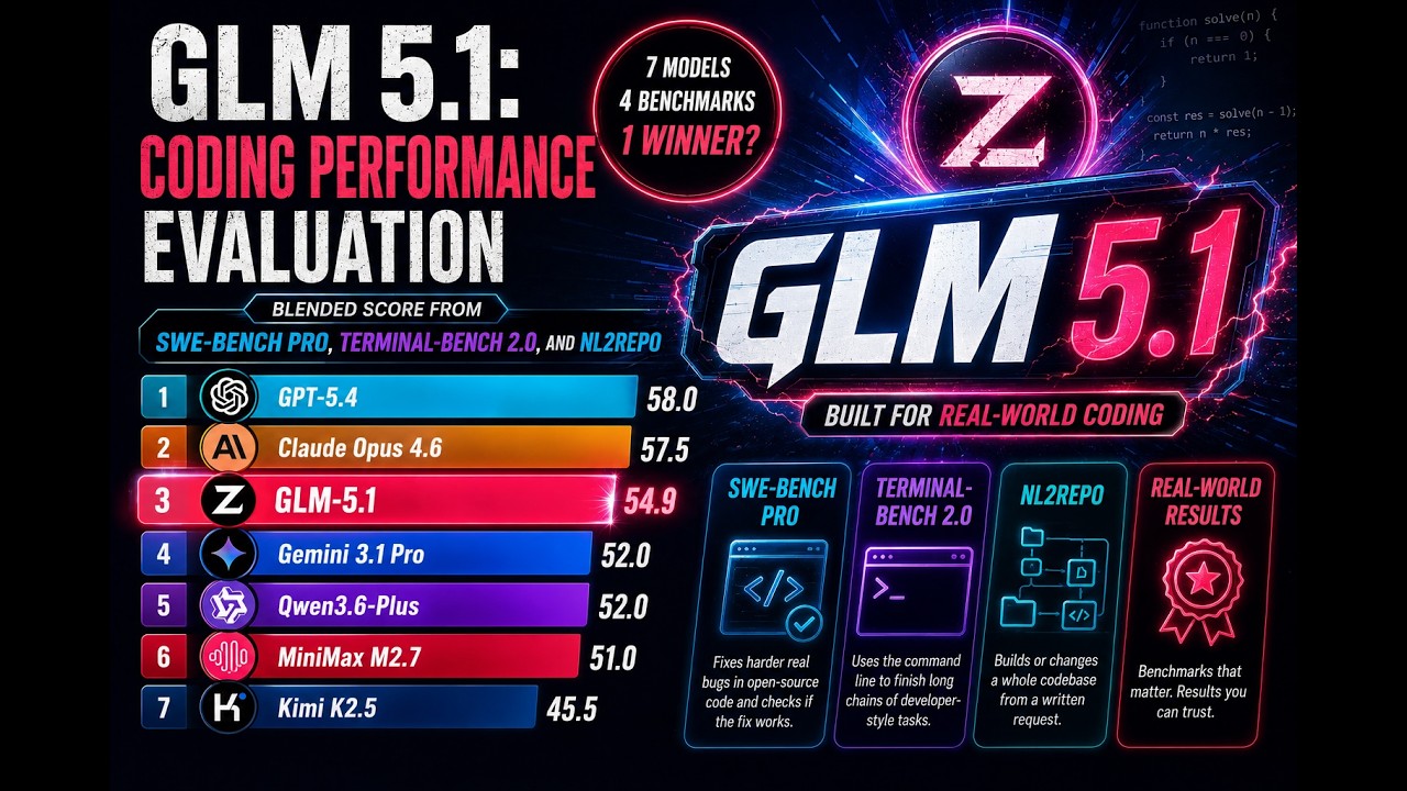 GLM-5.1 Beat GPT-5.4 on SWE-Bench Pro &mdash; Did China Just Win the Coding War?