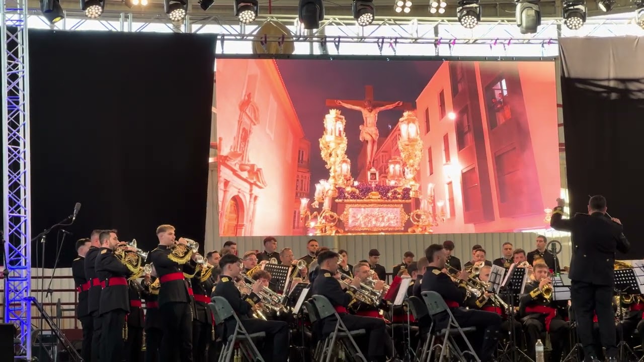 (4K HDR) Popurrí Queen  CCTT Paso  y Esperanza Malaga Concierto Vísperas Cofrades Granada 2025