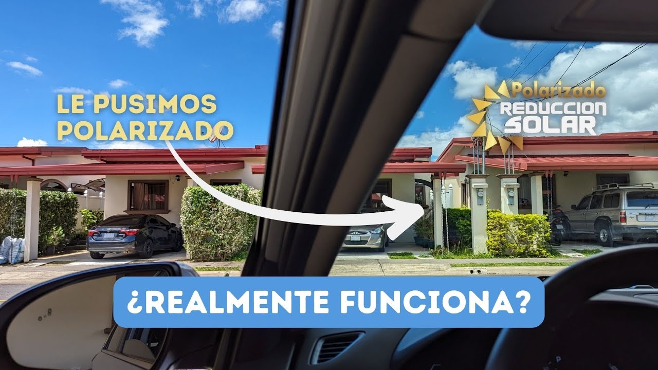 Polarizado de parabrisas, ¿realmente funciona? - Polarizado Reducción Solar CR