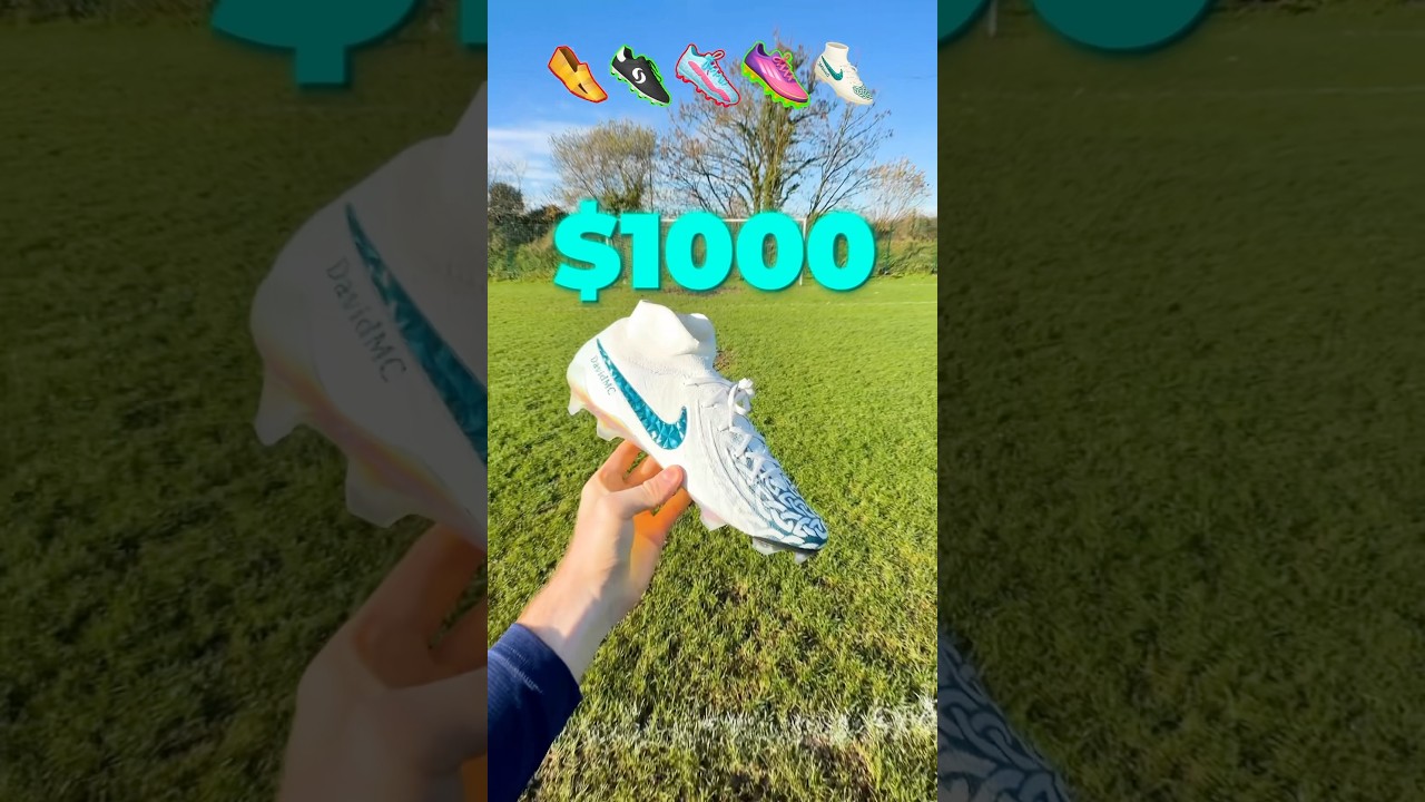 Футбольные бутсы за $1 против $1000! ⚽️🤑