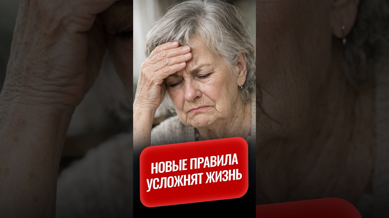 НОВЫЕ ПРАВИЛА УСЛОЖНЯТ ЖИЗНЬ ПЕНСИОНЕРОВ