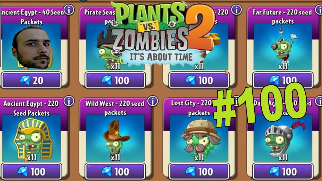 MARKETTEN KRİSTAL, GOLDLA ALIŞVERİŞ - PLANTS VS ZOMBIES 2 # 100