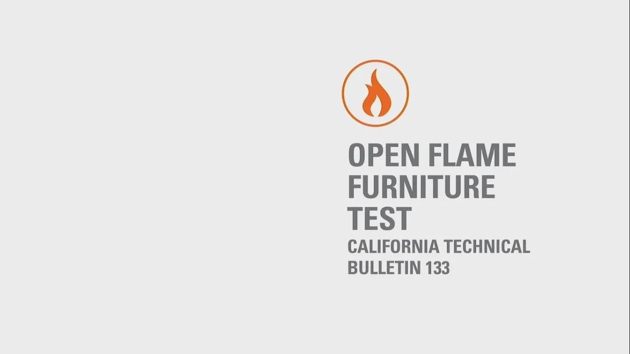 Furniture Open Flame Test – CA Technical Bulletin 133