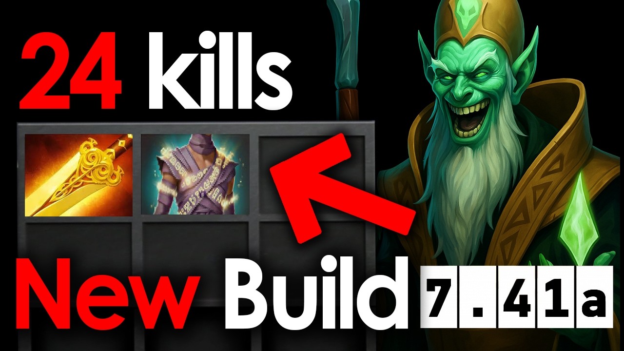 INSANE Necrophos MID Build &ndash; Radiance + Consecrated Wraps (7.41a Dota 2)