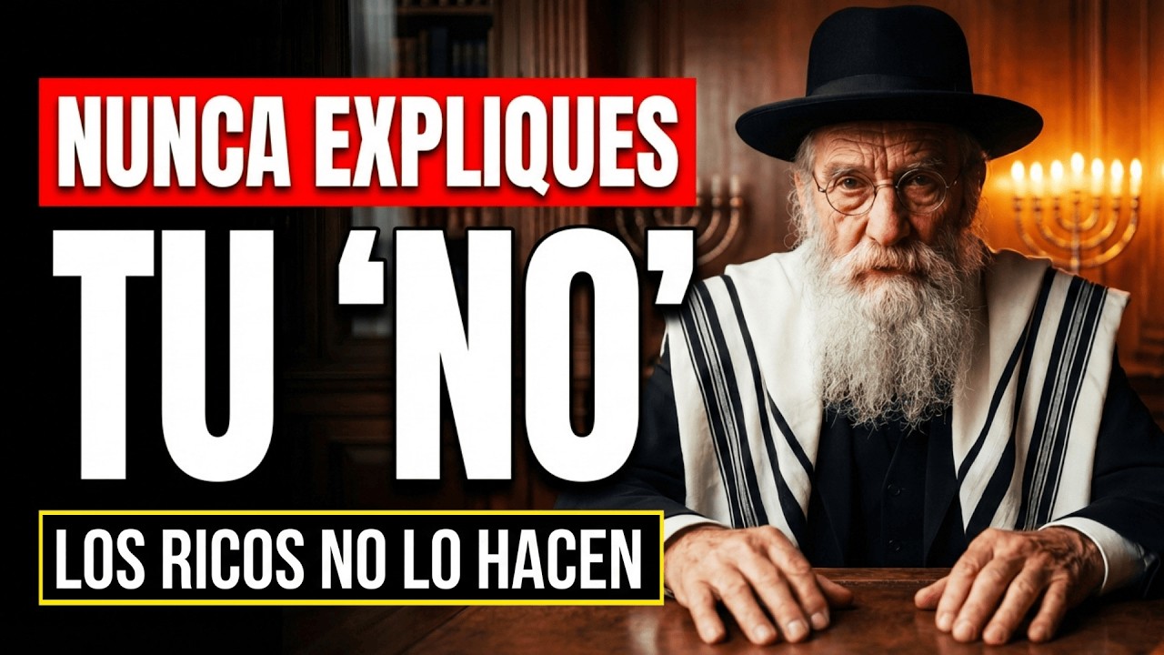 NUNCA Expliques Por Qué Dices 'NO' — Los Judíos PRÓSPEROS Aprendieron Esto y Tú Nunca Te Lo Dijeron
