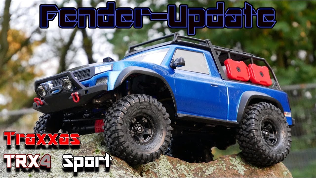 Traxxas TRX4 Sport Fender-Update | Brushed Edition | HD+ | German