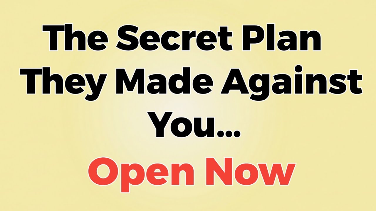 👉God Says: The Secret Plan They Made Against You… I Have Already Canceled It... | God Message Today