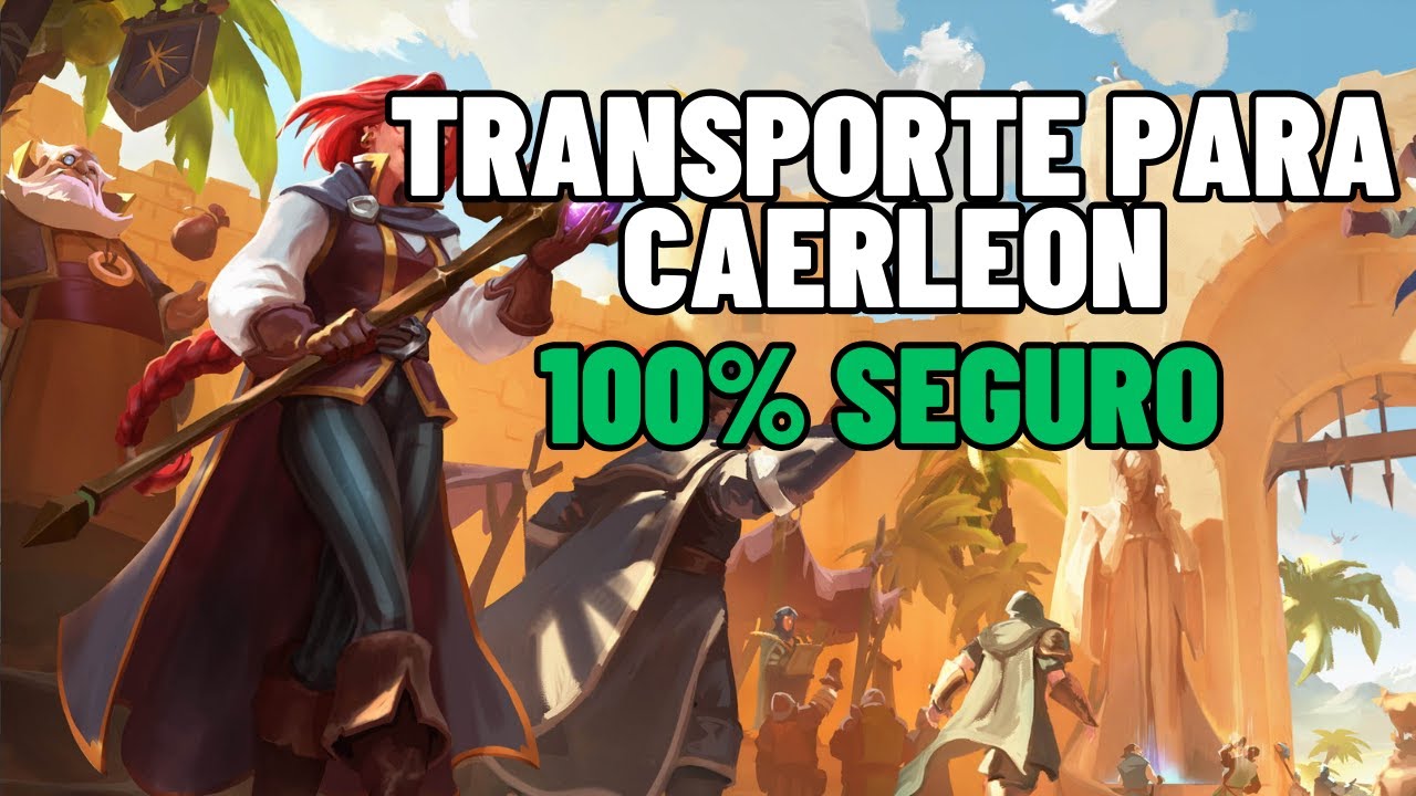 COMO TRANSPORTAR PARA CAERLEON 100% SEGURO - ALBION ONLINE