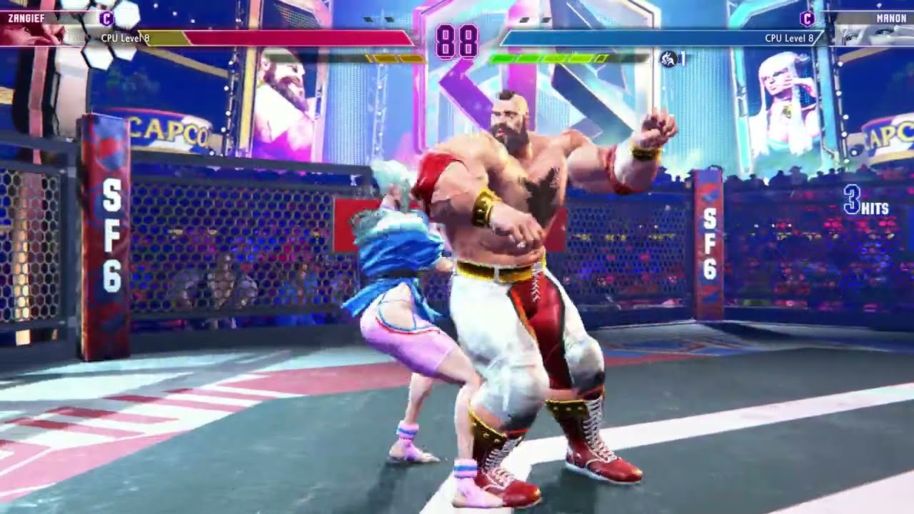 Zangief vs Manon 💥(Hardest) - Street Fighter 6. | Epic Battle