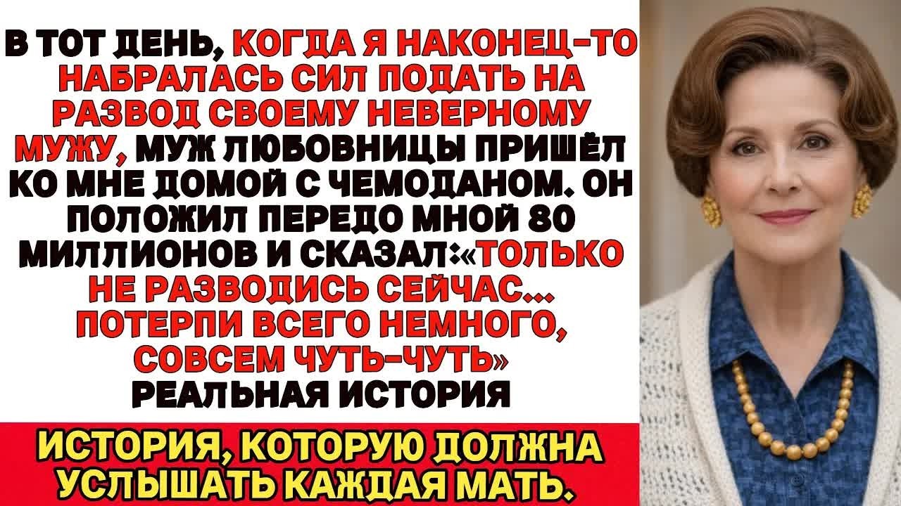ИСТОРИИ ИЗ ЖИЗНИ. После того как я узнала об измене мужа, в мою дверь постучал муж его любовницы.