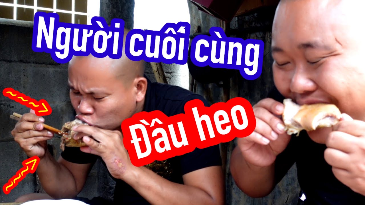 Người Cuối Cùng Ăn 2 Cái Đầu Heo Siêu Ngon Lúc Trời Mưa Sẽ Thắng | Son Duoc Vlogs