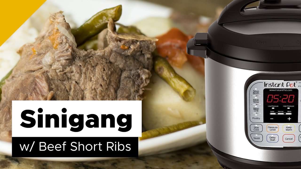Sinigang Instant Pot (Filipino Food)