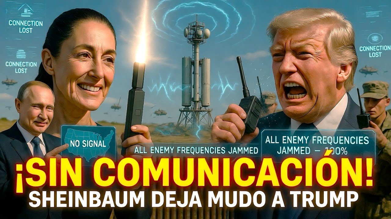 ¡SILENCIO TOTAL! El S-400 de Sheinbaum deja sin radio a las tropas de Trump - Putin vs Trump