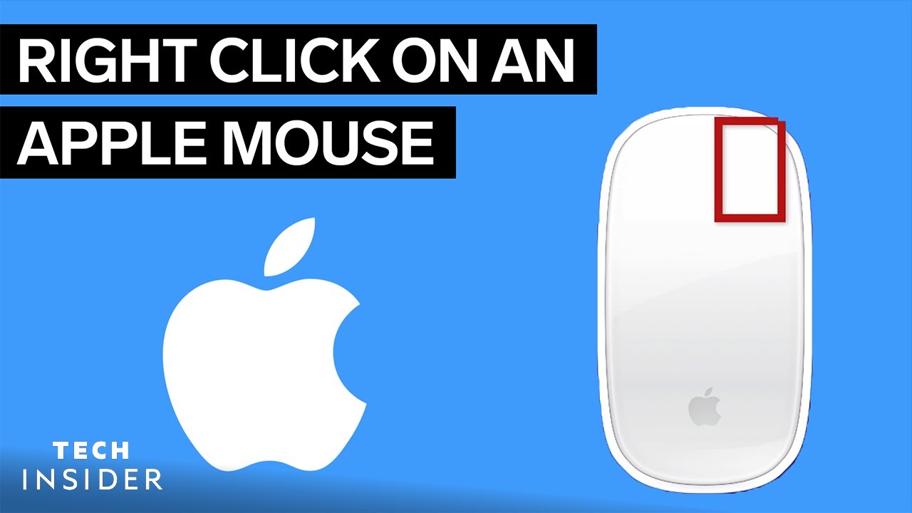 Как щелкнуть правой кнопкой мыши на мышке Apple