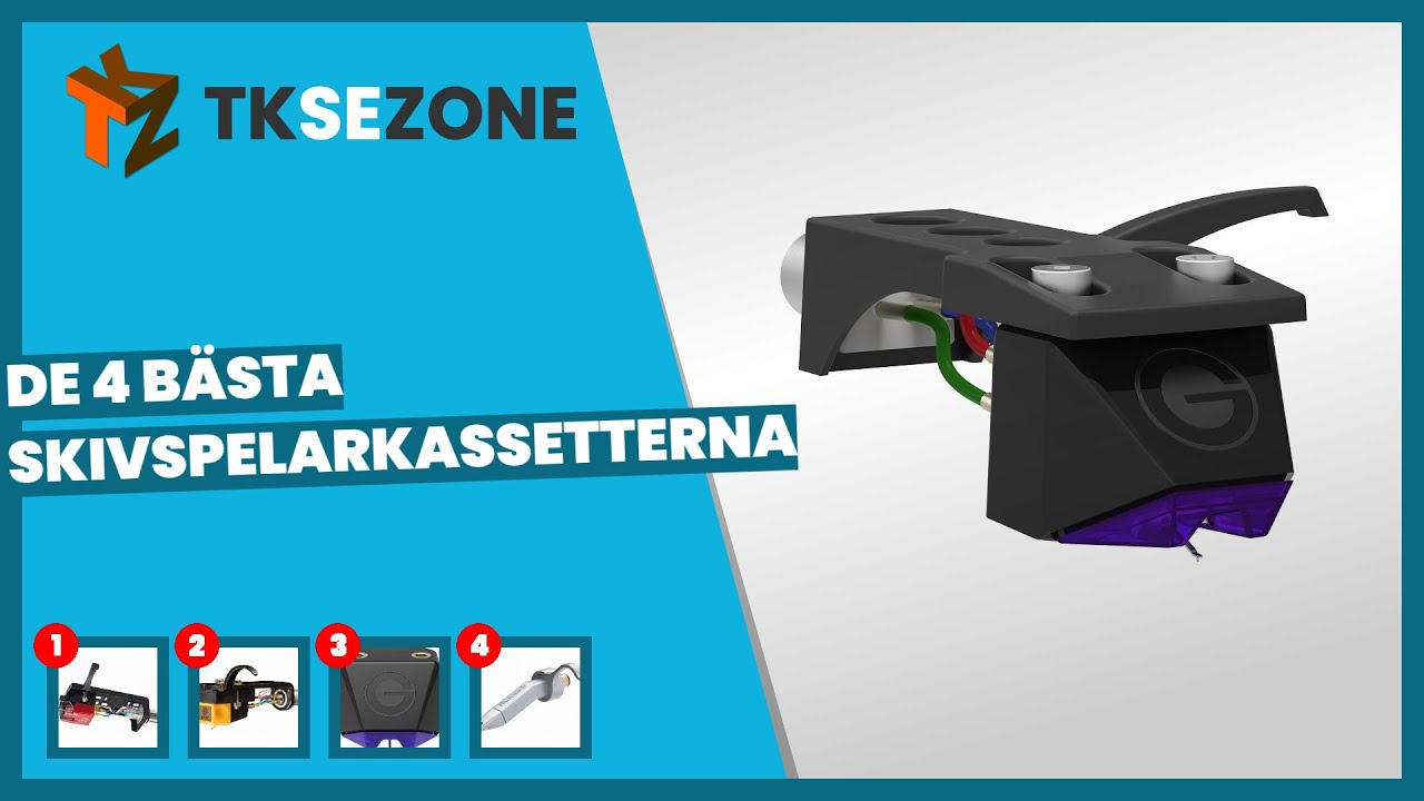 De 4 bästa skivspelarkassetterna