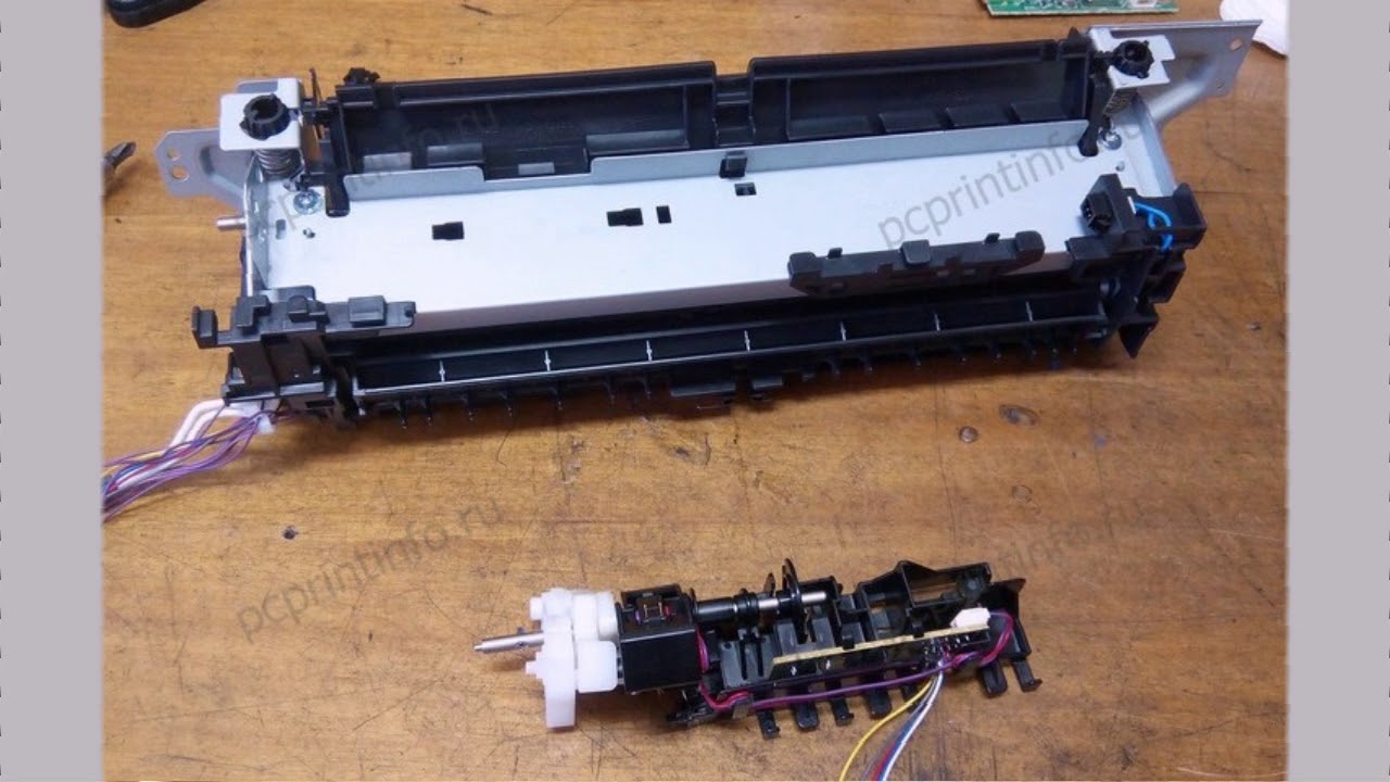 Разборка HP CLJ CP1025. Ремонт термоузла.