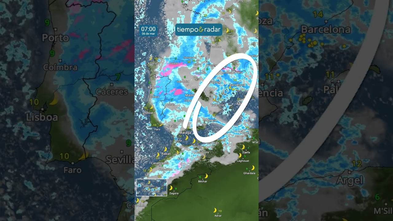 La borrasca Regina y una nueva DANA