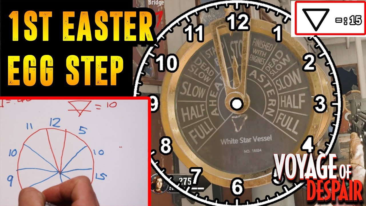 EPIC CLOCK/SYMBOL 1ST EASTER EGG STEP! Voyage Of Despair