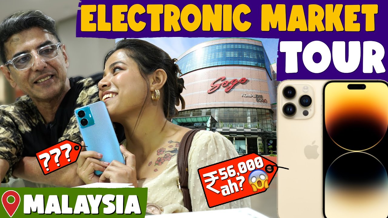 iPhone 14 pro max - 56000 ஆ??😱 | Malaysia Electronic Market Tour | King Prithi veeraj