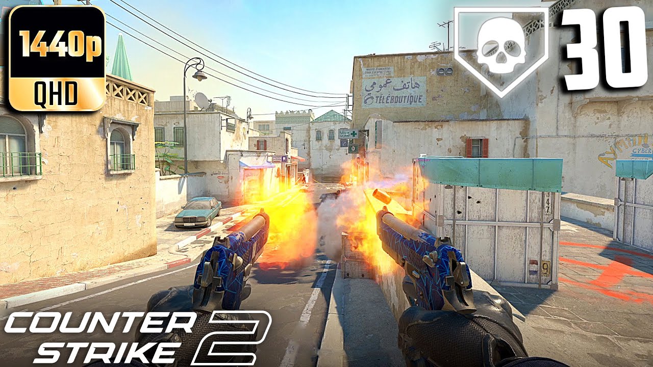 CS2- 30 Kills On Dust 2 Competitive Full Gameplay #70! (No Commentary)