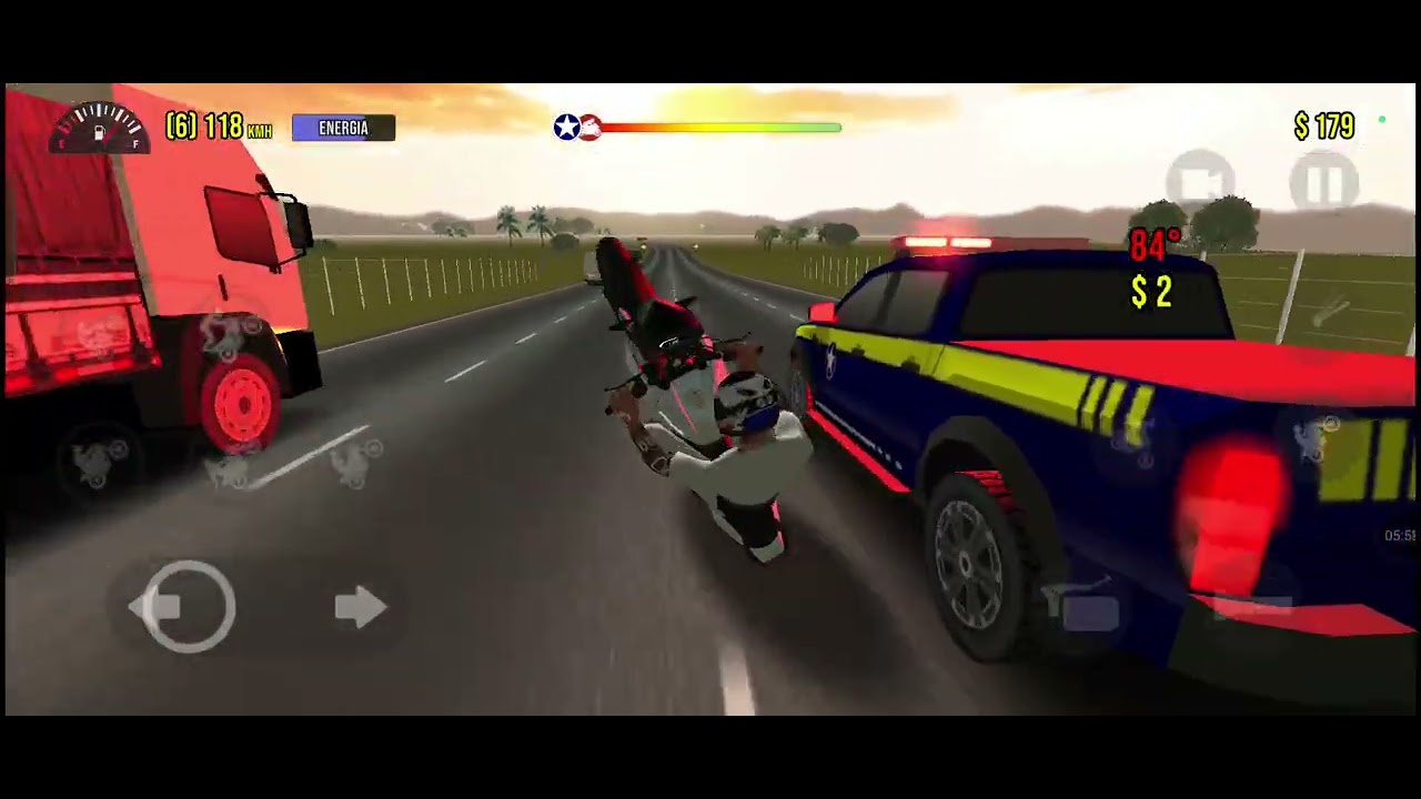 Não deu certo de agente seguir a polícia 🚓