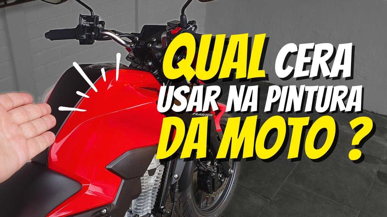 QUAL CERA USAR NA PINTURA DA MOTO ?