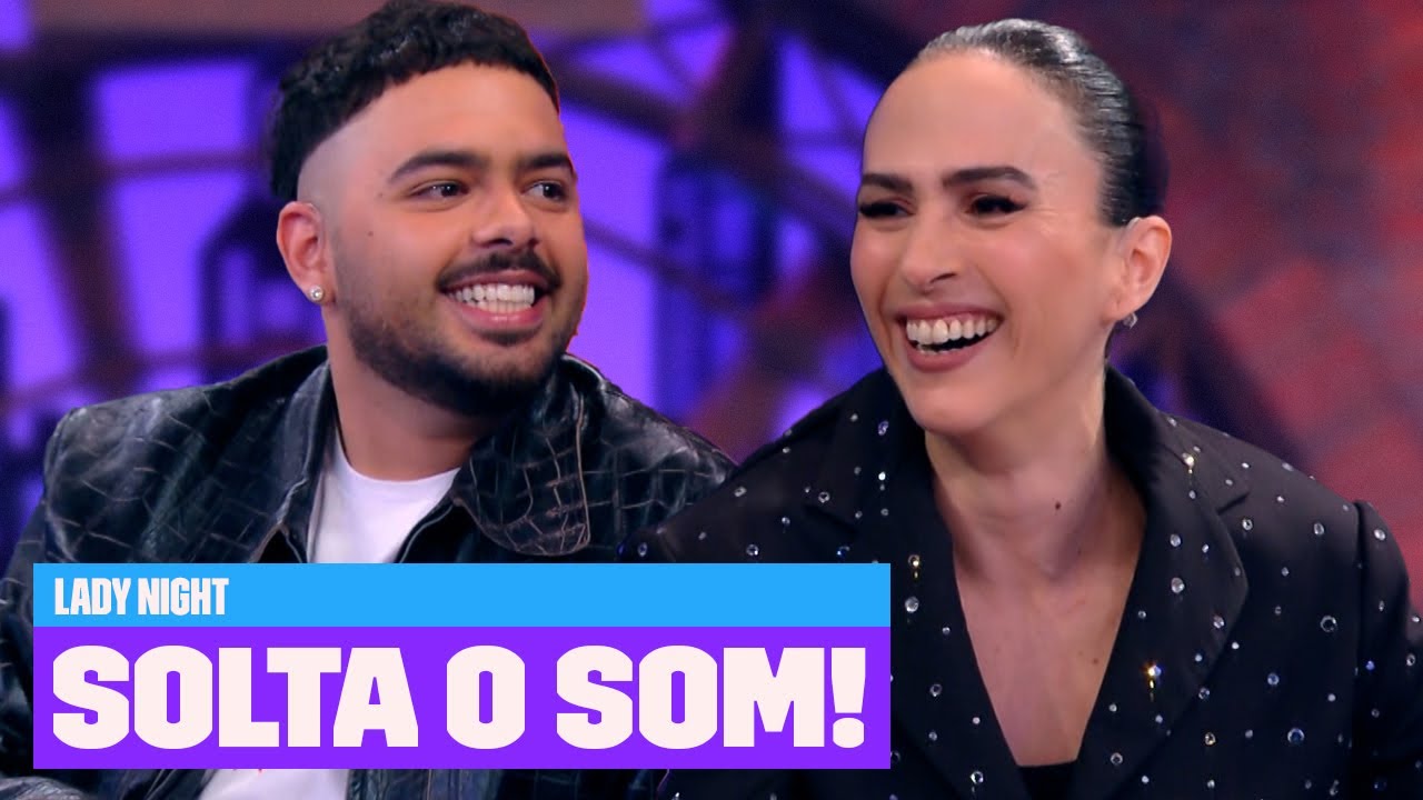 Pedro Sampaio faz música EXCLUSIVA para Tatá Werneck! | Lady Night | Multishow