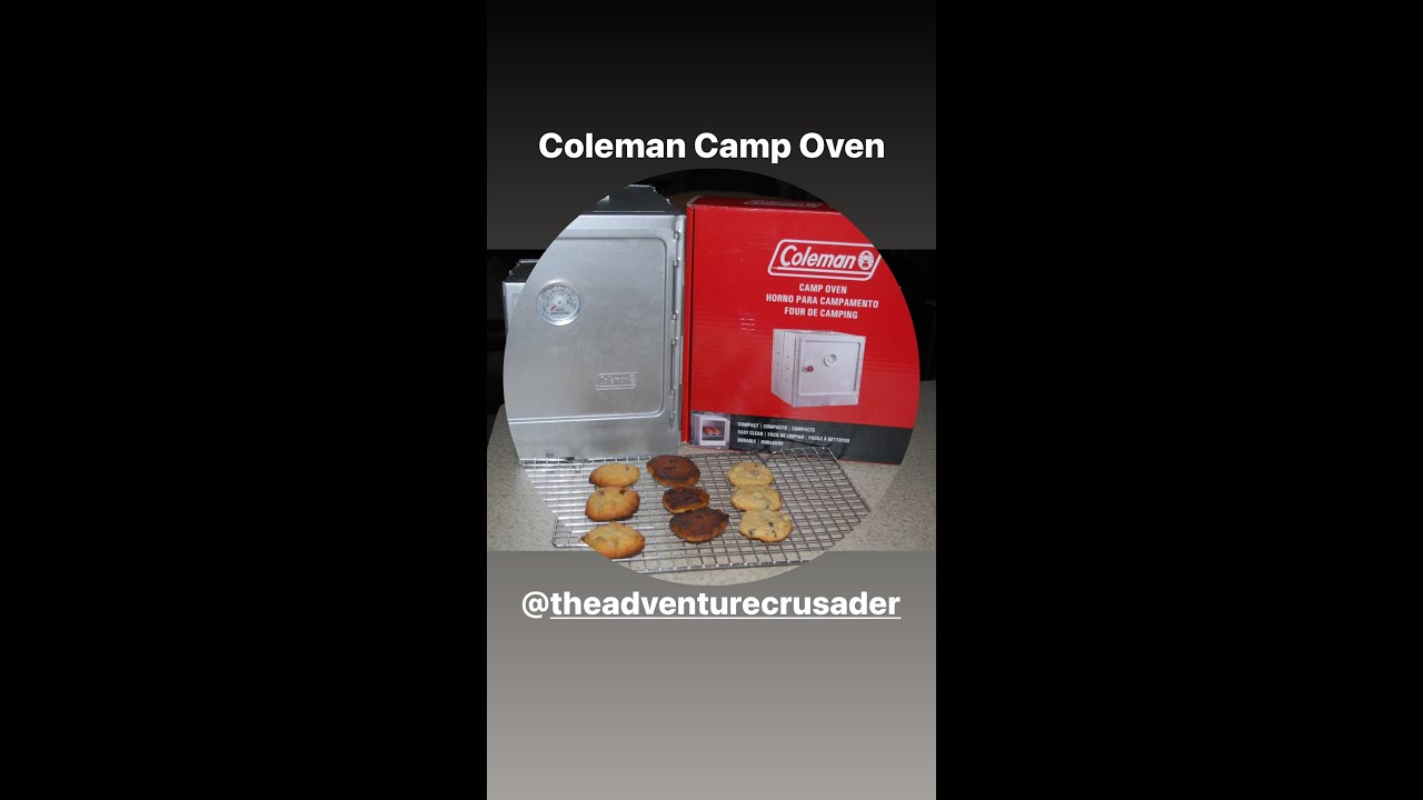 Coleman Camp Oven unboxing and first time cook. #colemancampoven #theadventurecrusader