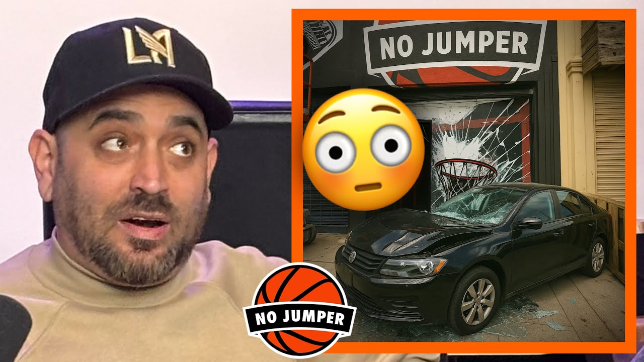 Lush & YouAintHardFoo Crash Into the No Jumper Building During Road Rage Incident