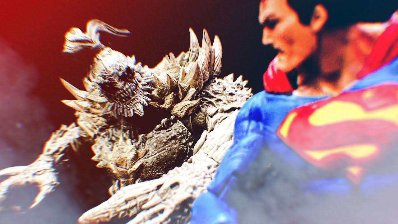 Superman vs Doomsday | Mcfarlane DC Multiverse Figure Review #100