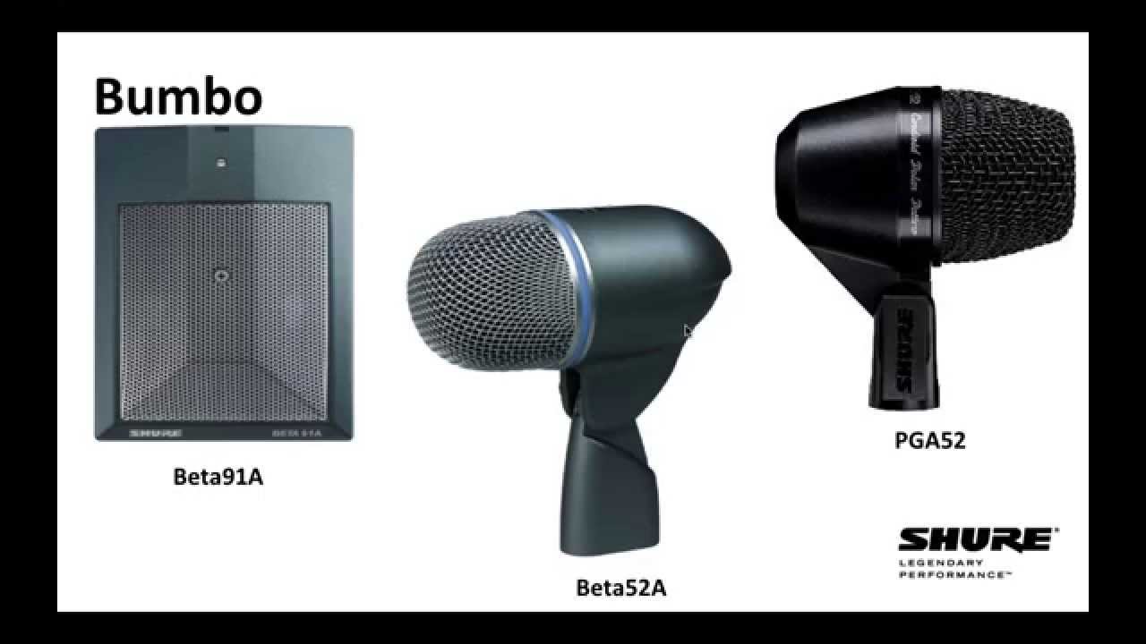 Shure Audio Institute: Como Microfonar sua Banda