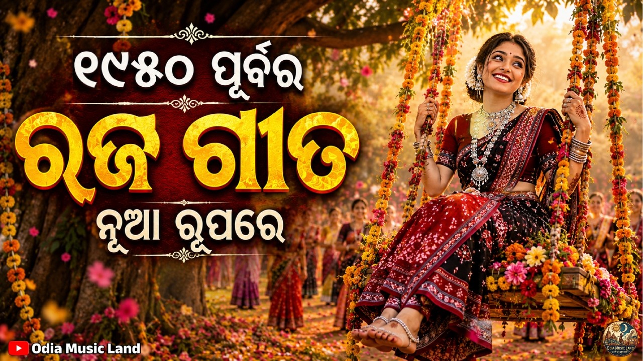 Raja Parba Song 2026 | New Odia Raja Song | Banaste Dakila Gaja | ୧୯୫୦ ପୂର୍ବର ରଜ ଗୀତ ନୂଆ ରୂପରେ