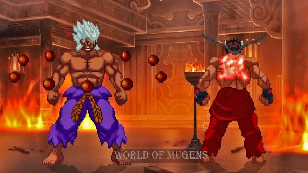 [Street Fighter Mugens] Oni (Akuma) Vs Kage