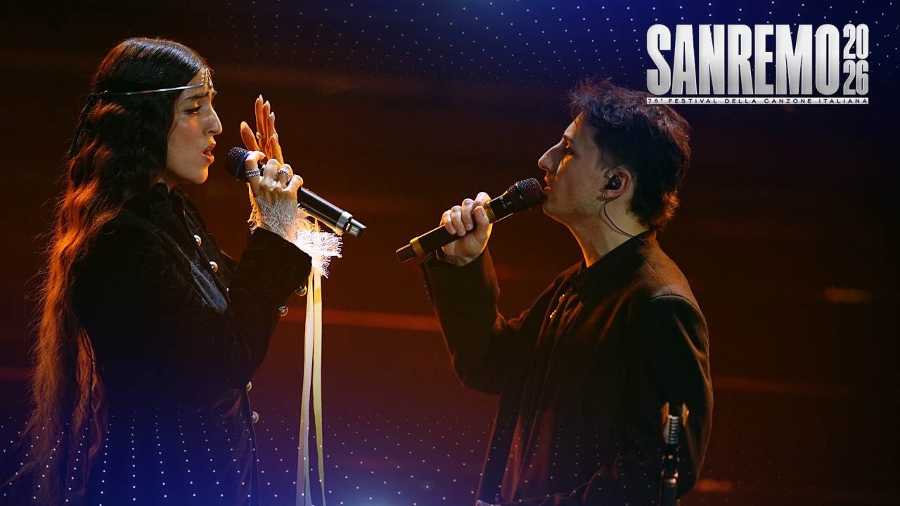 Sanremo 2026 - Nayt e Joan Thiele cantano La canzone dell'amore perduto