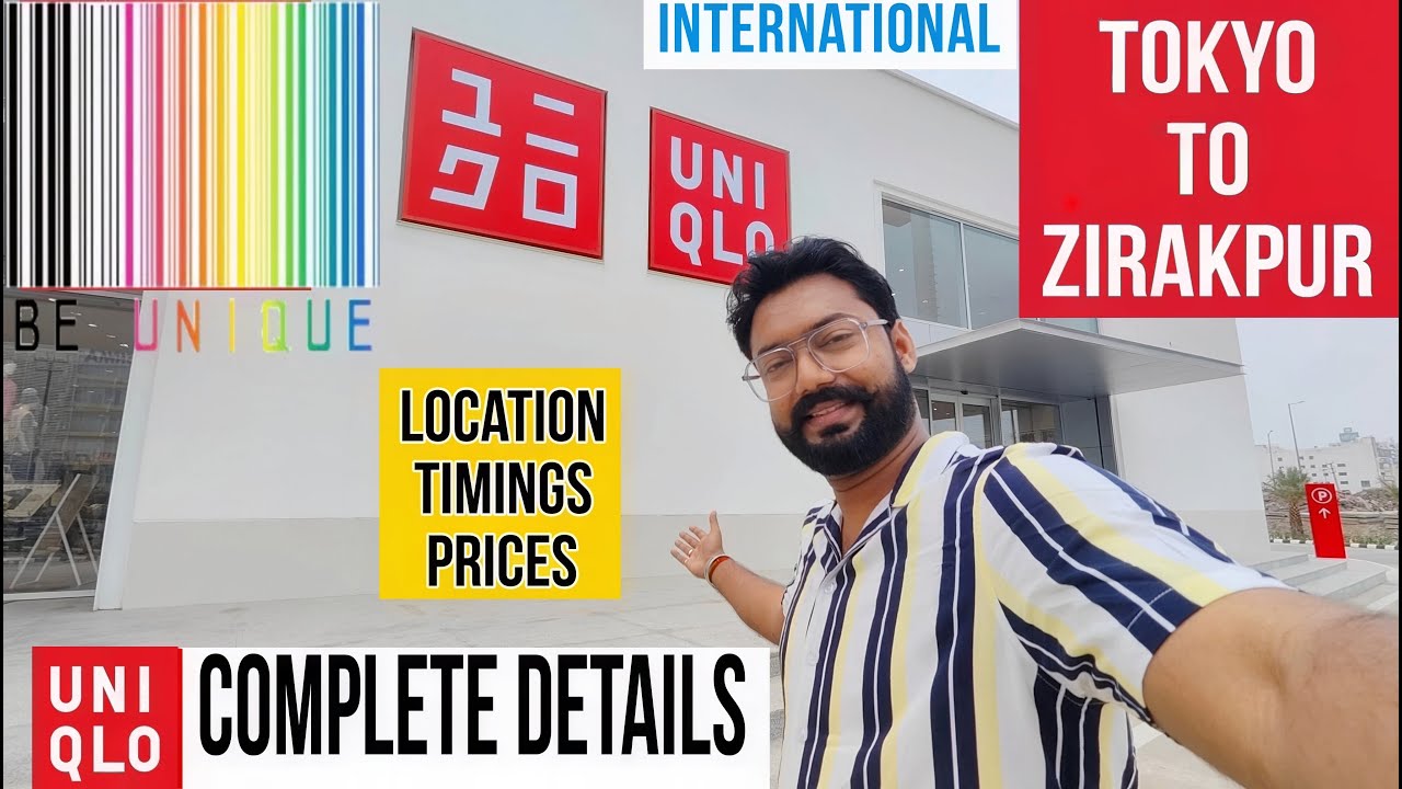 Uniqlo | First Highway Store of Uniqlo in India | Complete Store Tour | Zirakpur | 