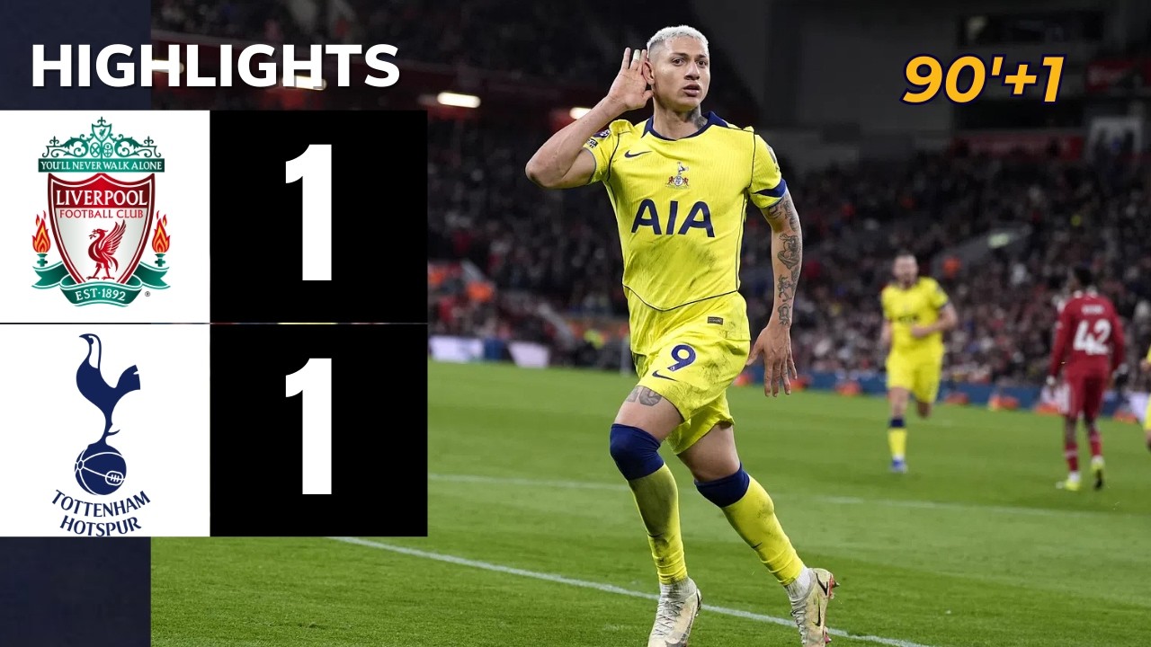 Slot out?? ❤️‍🔥 Liverpool 1-1 Tottenham - Goals & Highlights – Premier League 2025/26