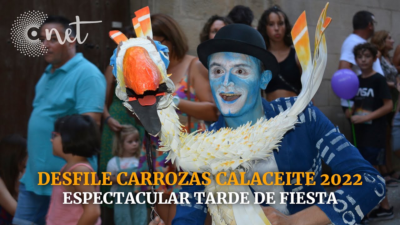 Desfile de CARROZAS | Fiestas CALACEITE 2022
