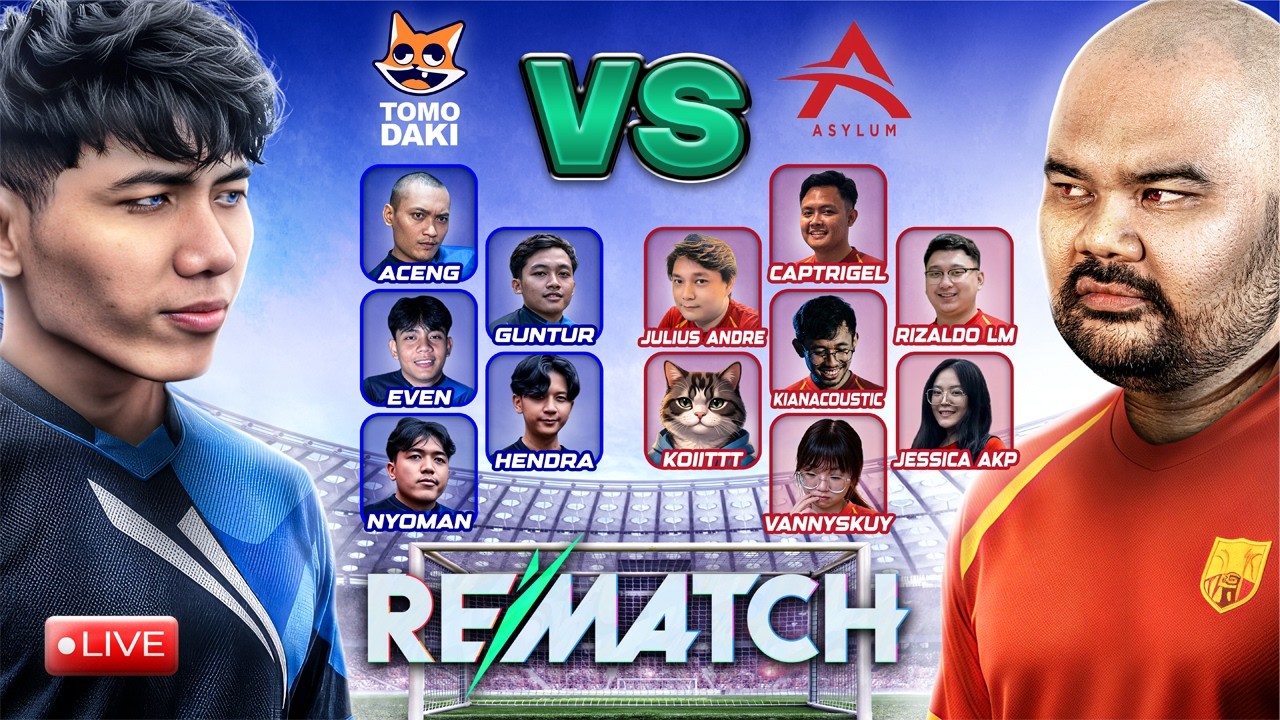 REMATCH Tomodaki VS Asylum Piala MBG
